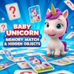 Copil Unicorn Reminiscence Fit & Hidden Gadgets